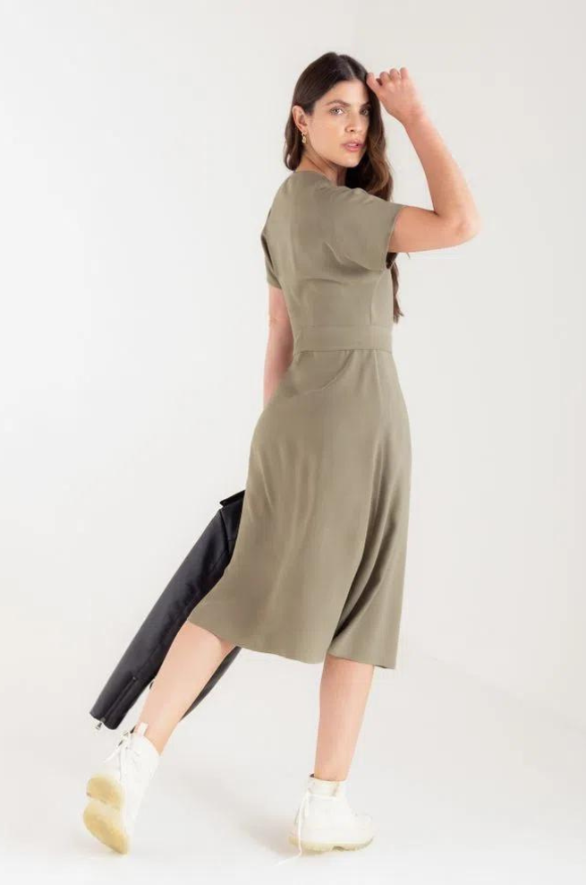 NAF Midi Dress 573D306 Stanza Apparel NAF Midi Dress 573D306 Stanza Apparel