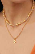 N69 Gold Pannolino Necklaces Set
