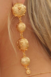 E68 Gold dots earrings